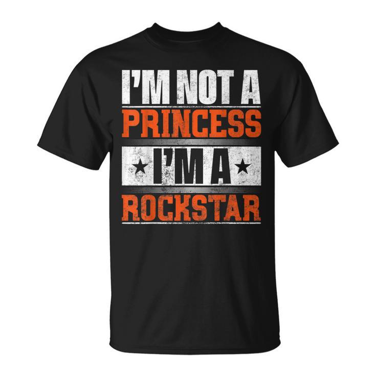 Ich Bin Keine Prinzessin Ich Bin Ein Rockstar T-Shirt