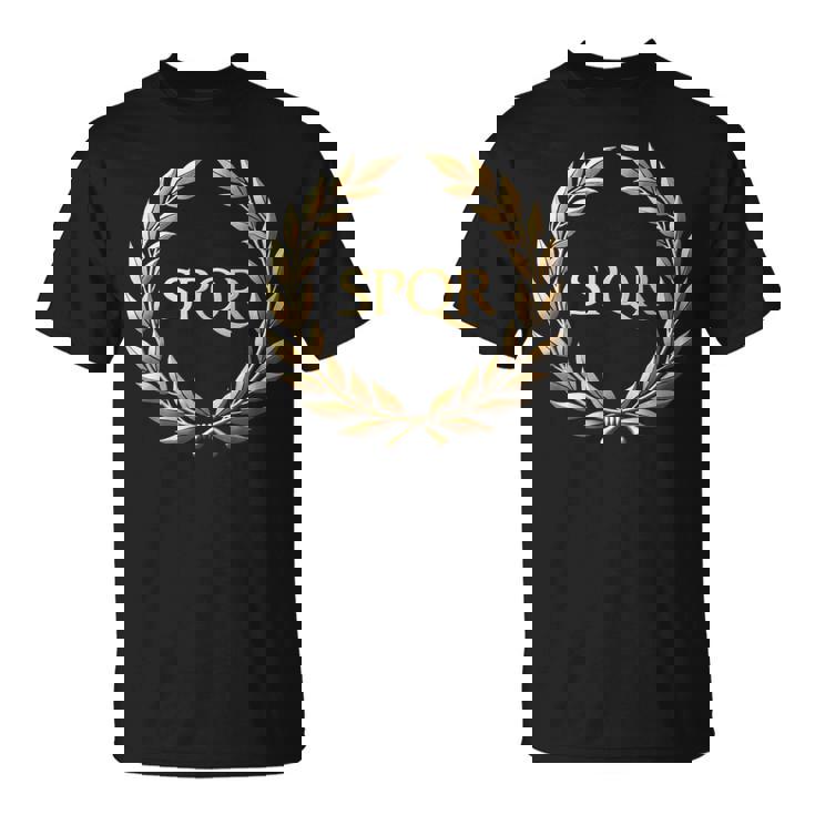 Imperio Romano Spqr Camiseta unisex