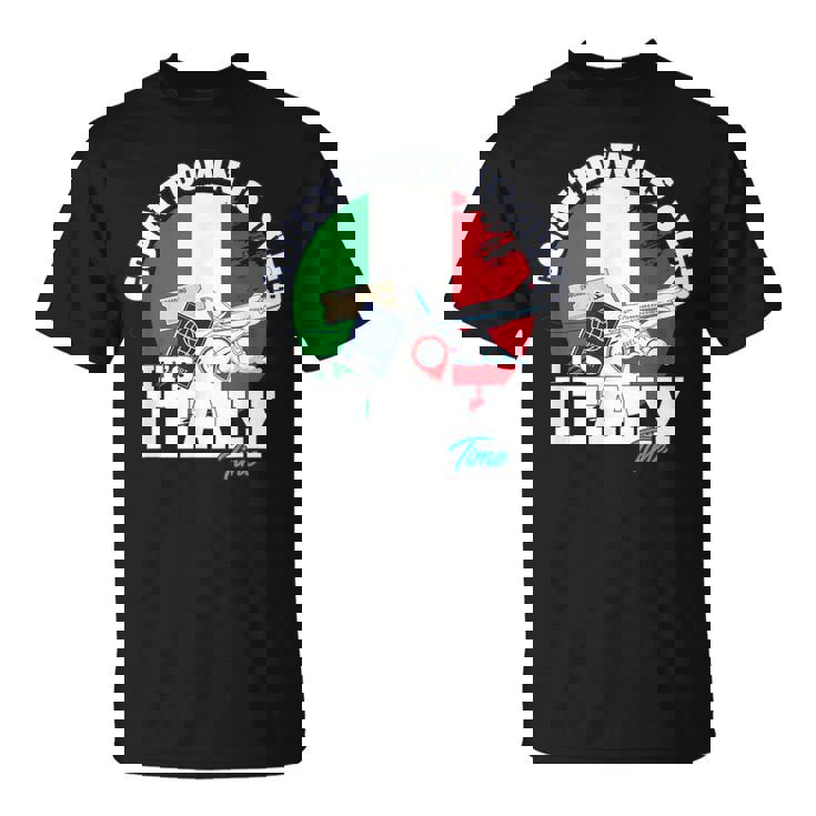 Italia Tour Deacacionesiajeiaje Recuerdoiajero Familia Camiseta unisex
