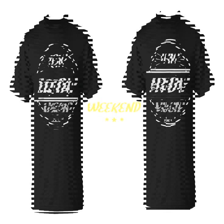WEEKEND LOVERS TEE チバユウスケ the birthday its-birthday-design-celebrant-