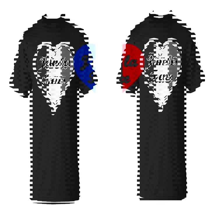 J'aime La France Drapeau J'aime La Culture Française Paris Francaise T-Shirt