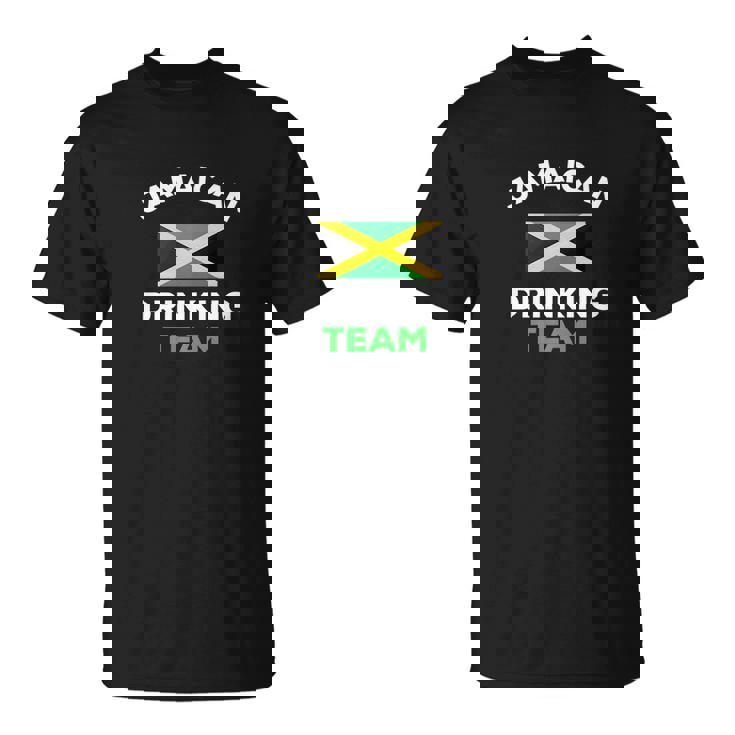 Jamaica Drinking Team Shirt Jamaican Country Flag Funny Gift