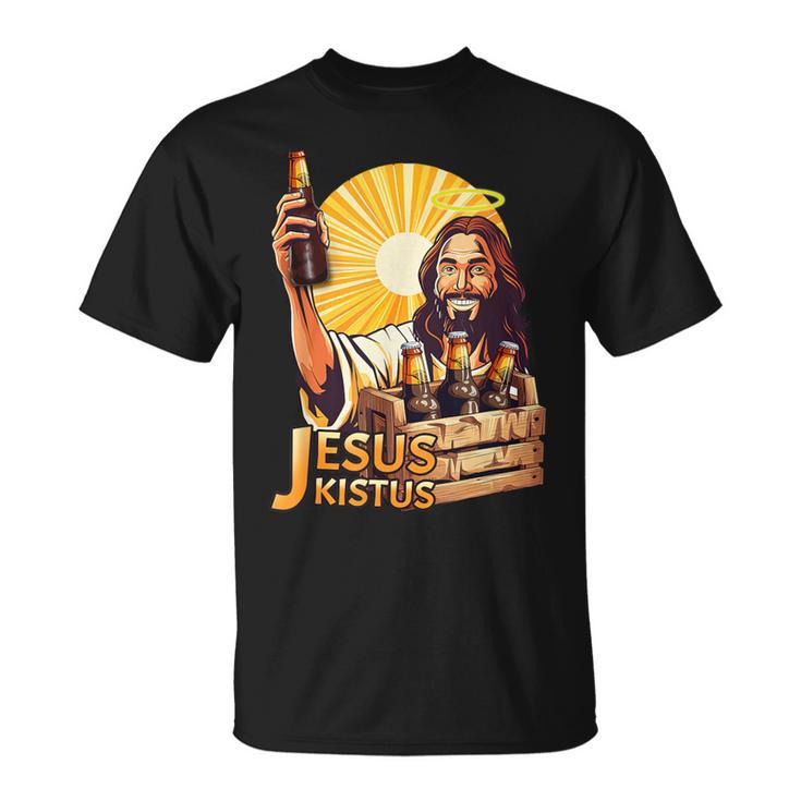 Jesus Kistus Beer God T-Shirt