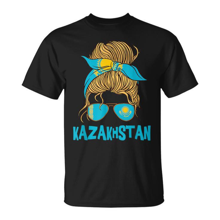 Kazakhstan For Girls Kazakhstan Flag For Kazakh T-Shirt