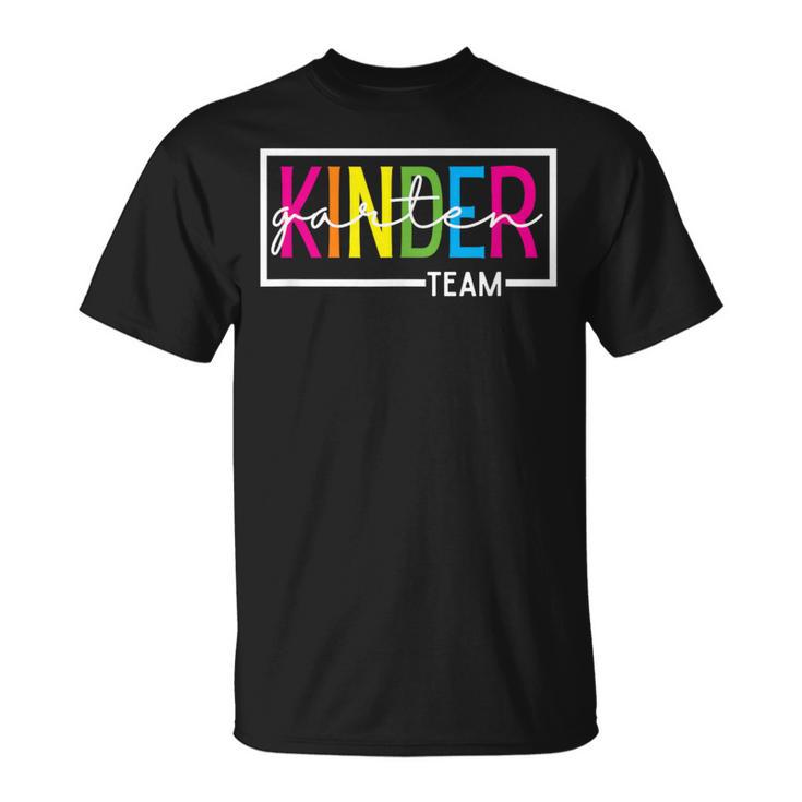 Kindergarten Team T-Shirt