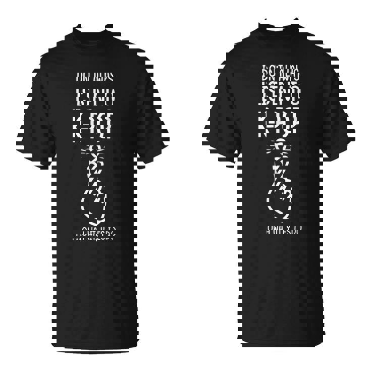 Kpop Asia Corea Musica Pop Detti Divertenti Maglietta