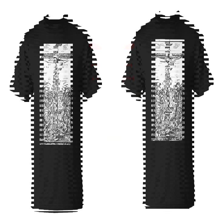 La Crucifixion Du Christ Grec Orthodoxe Russe T-Shirt