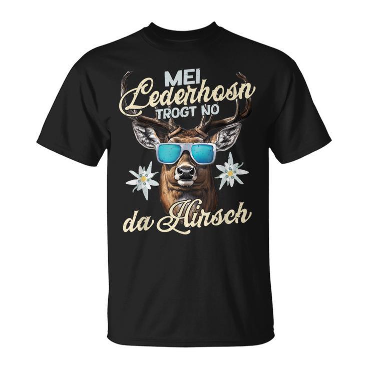 Lausbua Costume Oktoberfest Deer T-Shirt