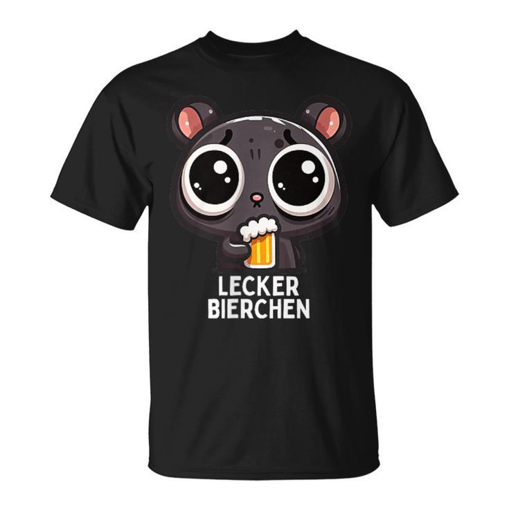 Lecker Bierchen Sad Hamster Meme T-Shirt