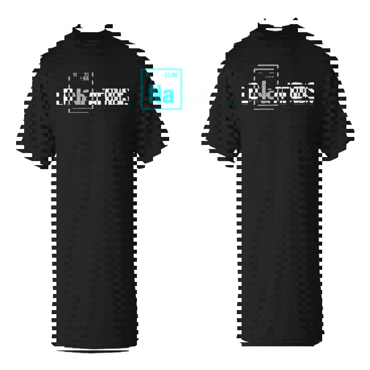 Lo Sodio A Todos Los Odio A Todos Cuello Camiseta unisex