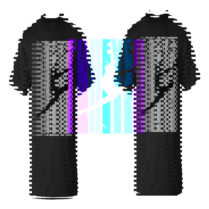 A Los Fanáticos De Forever Dance Retrointage Y De Temporada Desgastados Les Encanta Lo Cool Camiseta unisex