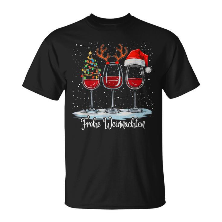 Lustiges Weihnachts Outfit Partner Frauen Frohe Weihnachten T-Shirt