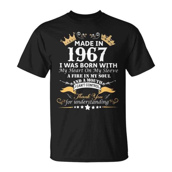 Made In 1967 T Shirt Monsterry