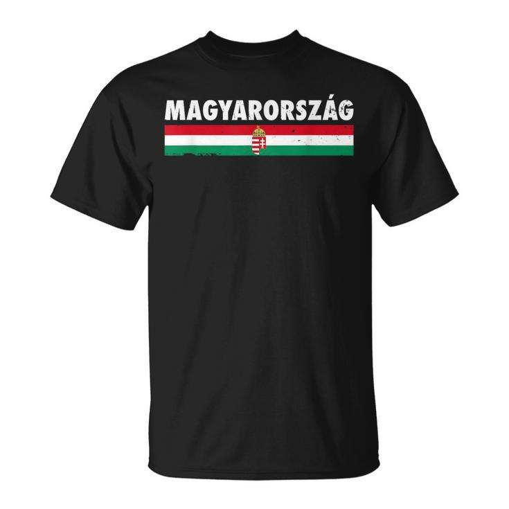 Magyarország Hungaryintage Hungarian Flag Hungarian T-Shirt