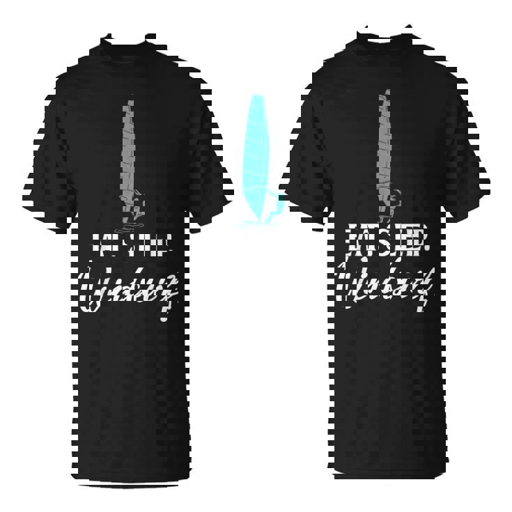 Mangez Le Repos Windsurf Planche Àoileéliplanchiste Wind T-Shirt
