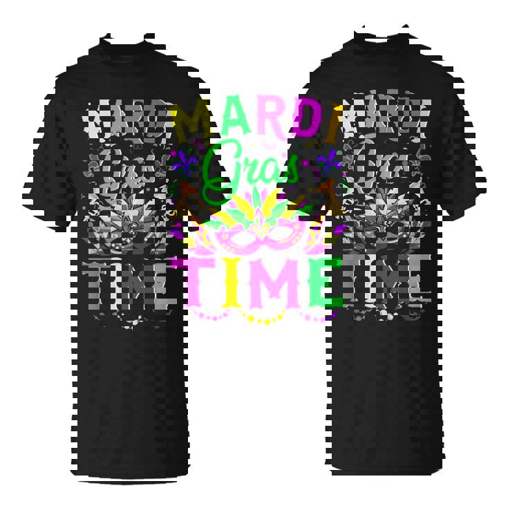 mardigras 清春 スウェット CRYING UNTIL THE END Adult Unisex I Survived Mardi Gras Drunk Guy T-shirt Purple
