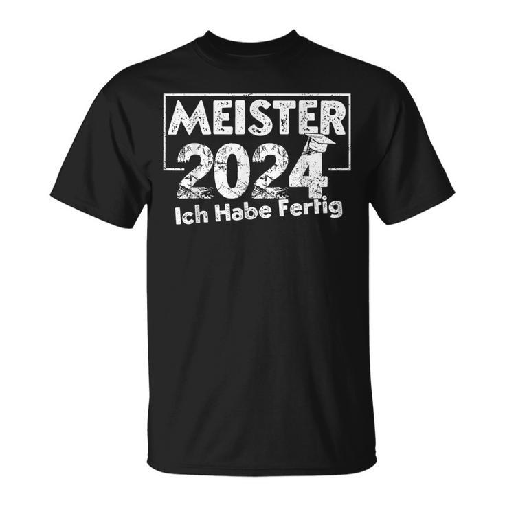 Master 2024 Masterletter Master Exam T-Shirt