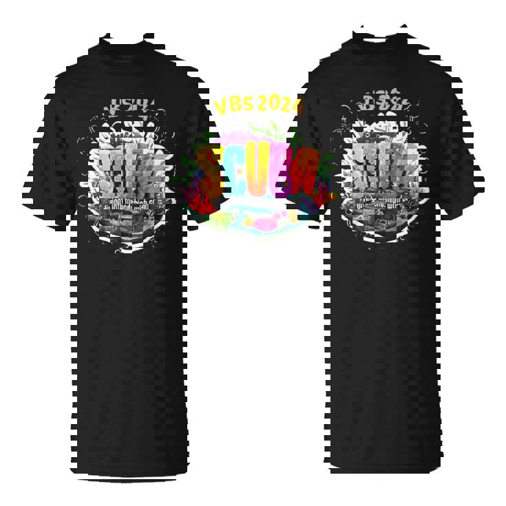 Matching Vbs 2024 Scuba Diving Into Friendship With God T-Shirt