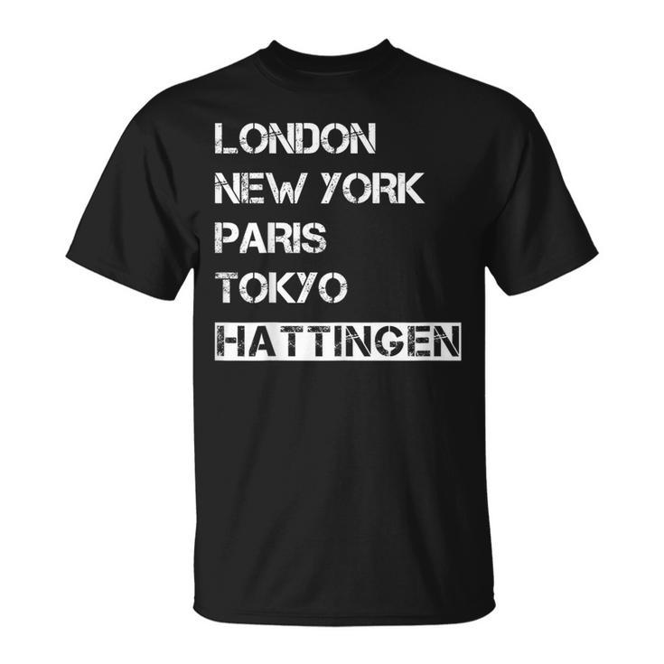 Meine Stadt Geburtort & Heimatliebe Hattingen T-Shirt