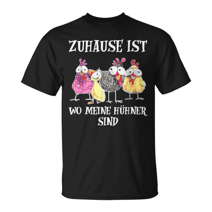 Merch Zuhause Ist Wer Meine Hühner Sindon Merch S T-Shirt