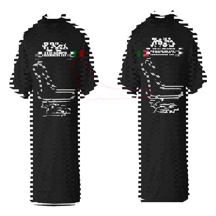 Monza Circuito Formula Auto Da Corsa Italiano Prezzo Principale Maglietta