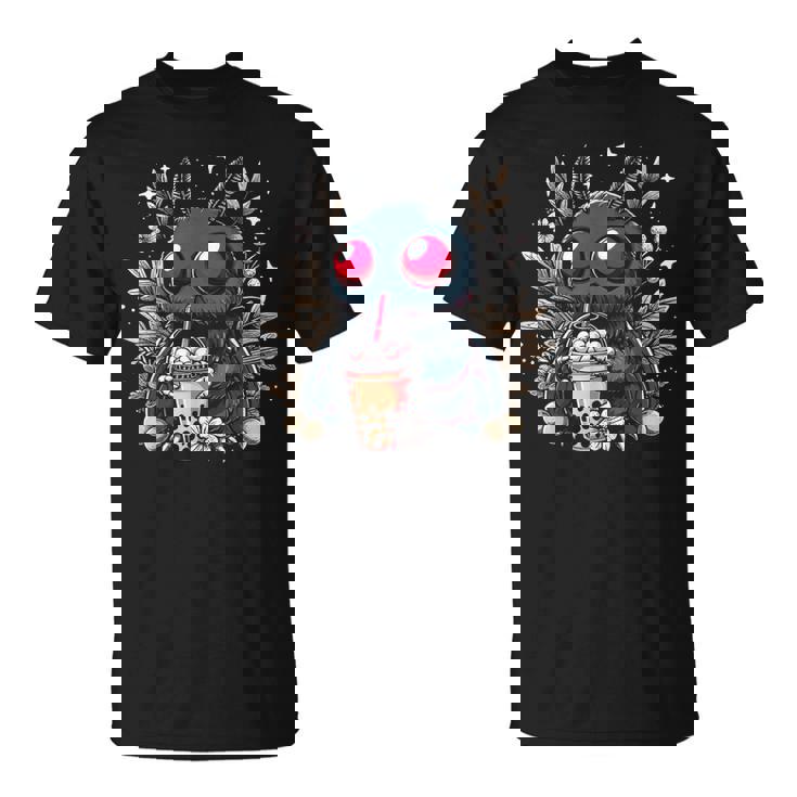 Mothman Bubble Tea Kawaii Boba Tea T-Shirt