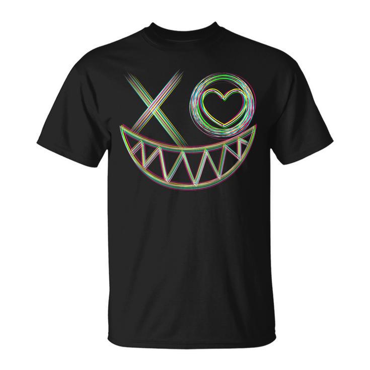 Music Festival Rave Face Electro Techno T-Shirt