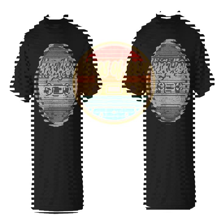 Musician Leons King Cassette Retro Circle 2000S Rock Vintage T-Shirt