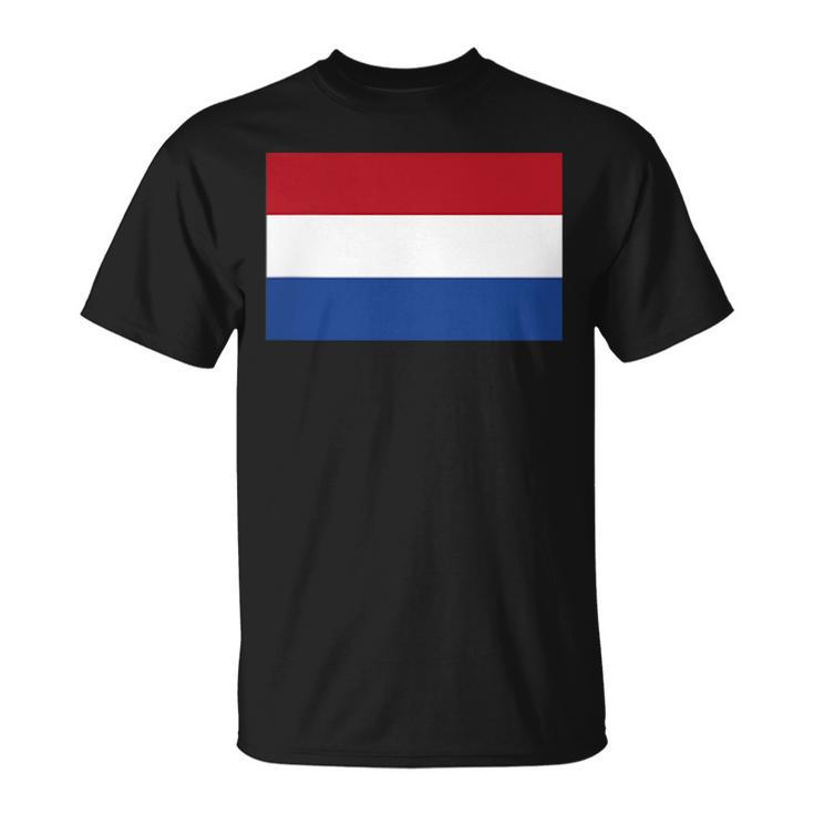 Nederland Football Fans Jersey Netherlands Dutch Lion Football T-Shirt