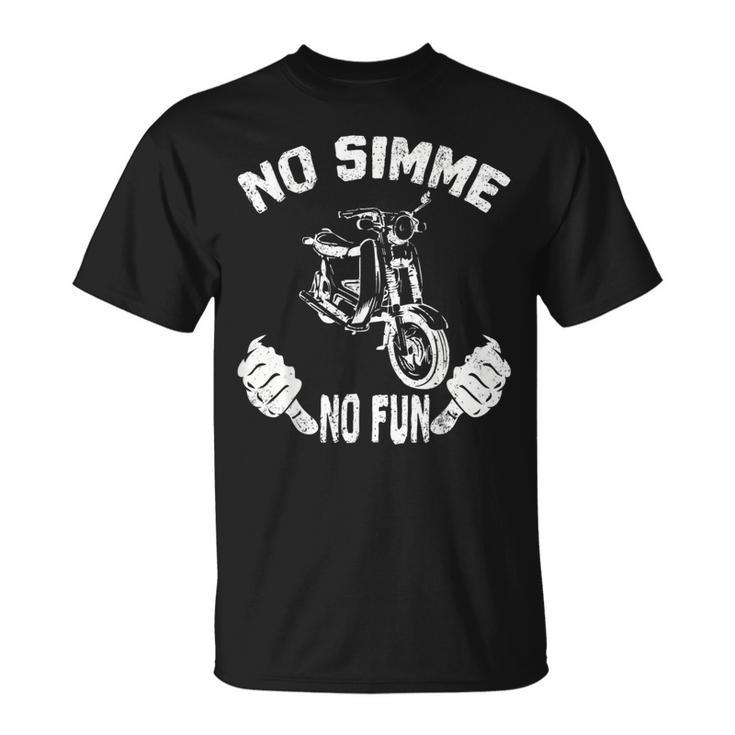 No Simme No Fun Simson Sr50 T-Shirt