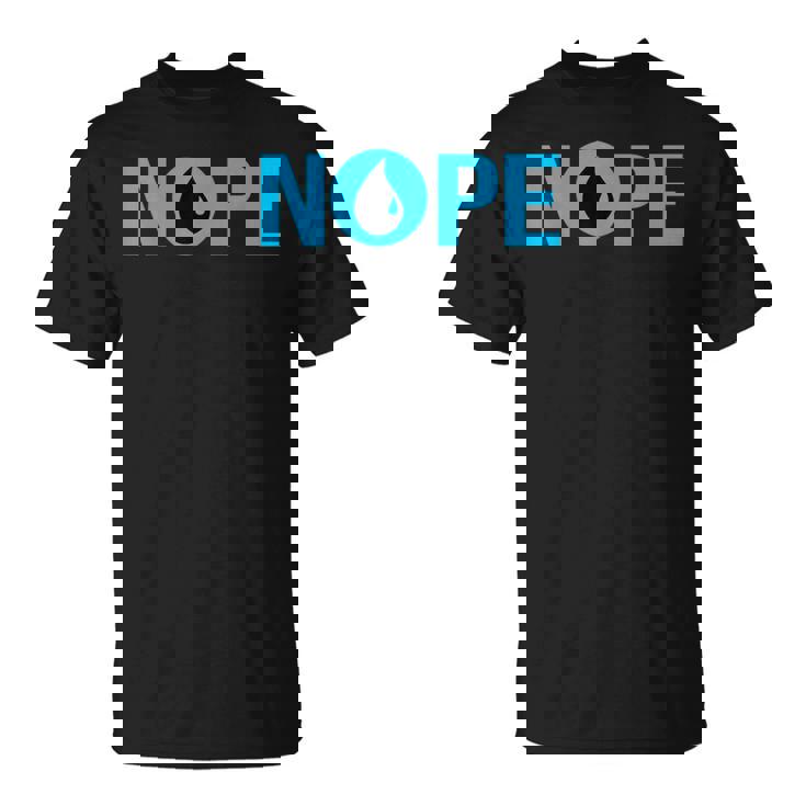 Nope Blue Magic Divertente Per Uomini Donne E Bambini Maglietta