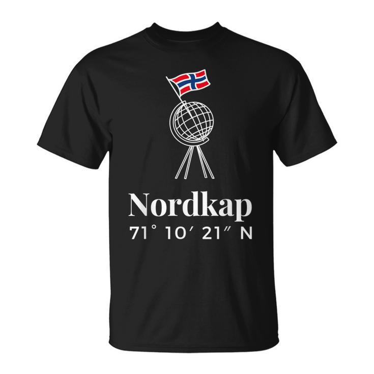 Nordkap Coordinates T-Shirt