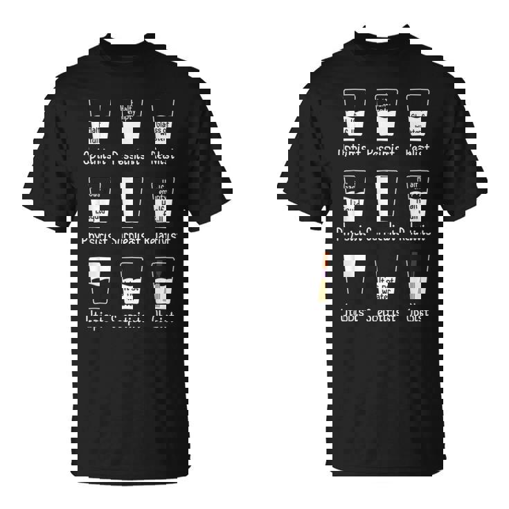 Oboist Optimist Pessimist Anche Pour Musicien T-Shirt