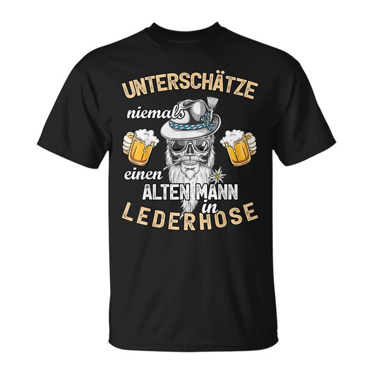 Oktoberfest Lederhosen Bavarian Costume T-Shirt