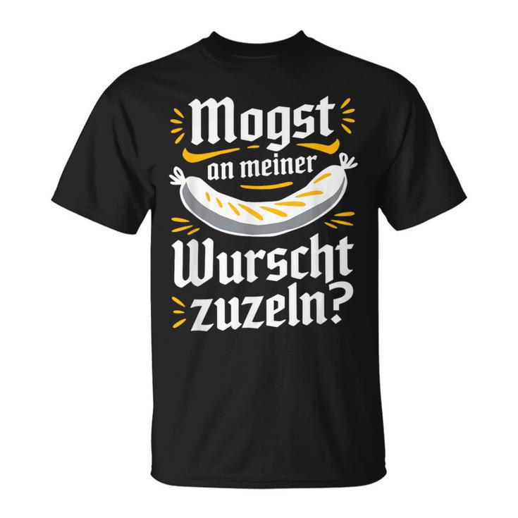 Oktoberfest Weisswurst Zuzeln T-Shirt