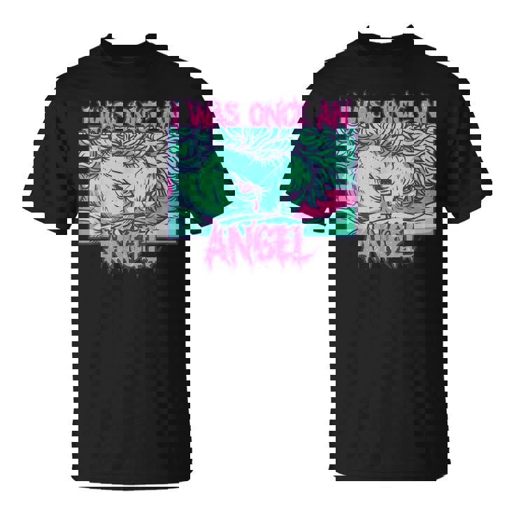 I Was Once An Angel Fallen Angel Renacentista Pintura Camiseta unisex