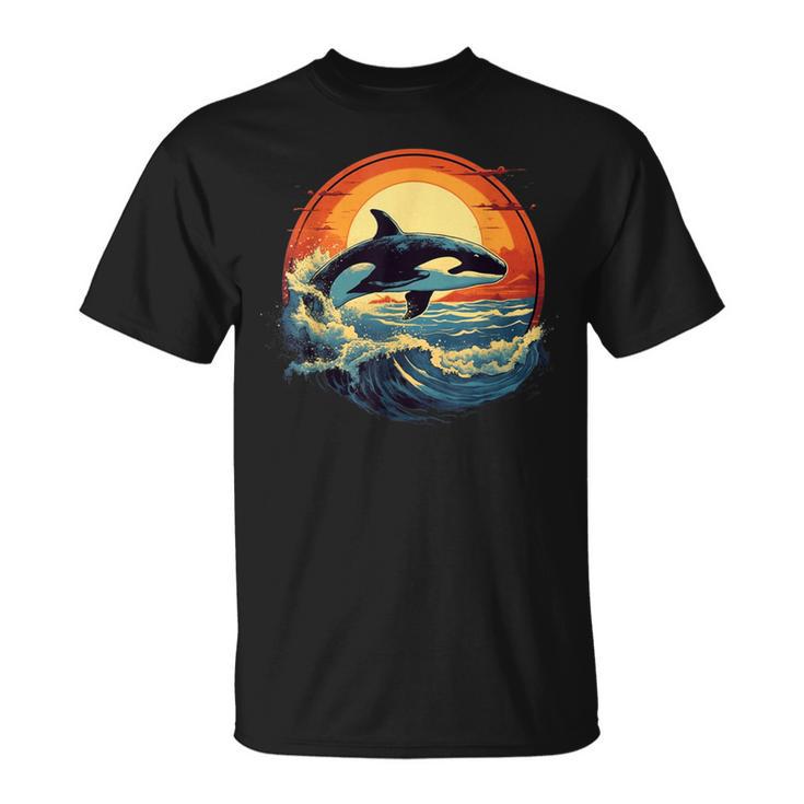 Ai Generated Monster Trendy Orcalero Orcala Orca T-Shirt - Thegiftio