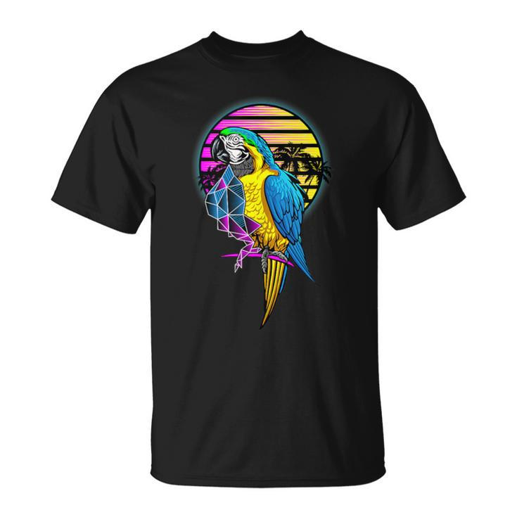 Parrots Summer Streetwear Party Fashion T-Shirt