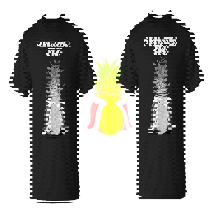 Pineapple King Camisa Hombre PiÃ±as Pineapple King Camisa Para