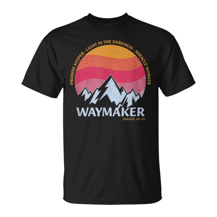 Pioneer Wonderworker Promise Keeper Christ T-Shirt