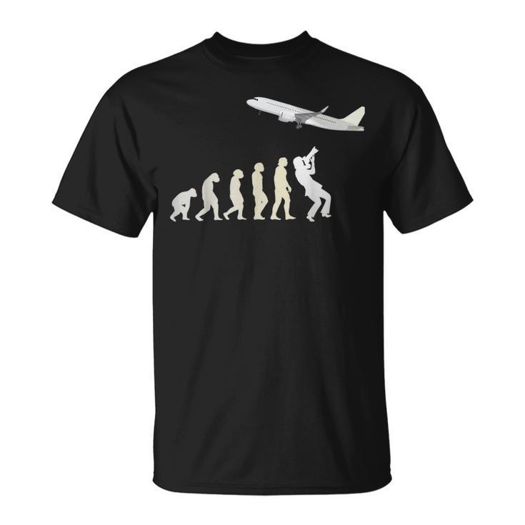 Planespotter Evolution Pilots Planespotter T-Shirt