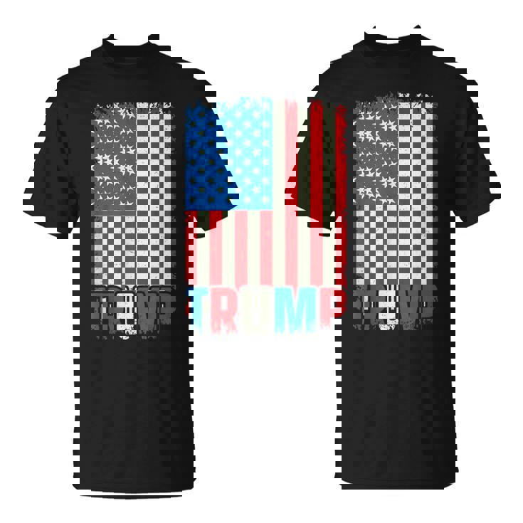 Política Donald Trump Bandera De Trump Donald Trump Camiseta unisex