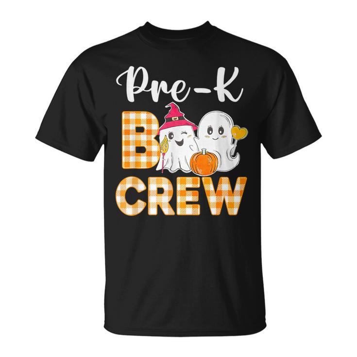 Pre-K Boo Crew Halloween Costume Pre-K Boy Girl T-Shirt