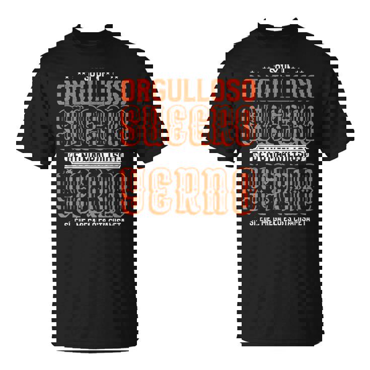 Preciosa Cita De Yerno Para Un Suegro Camiseta unisex