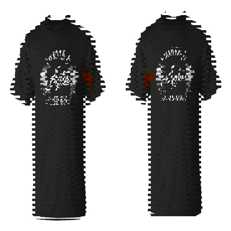 Promoted To Auntie Est 2018 New Aunt To Be T-Shirt Gift Promoted To Auntie Est 2018 New Aunt To Be T-Shirt Gift