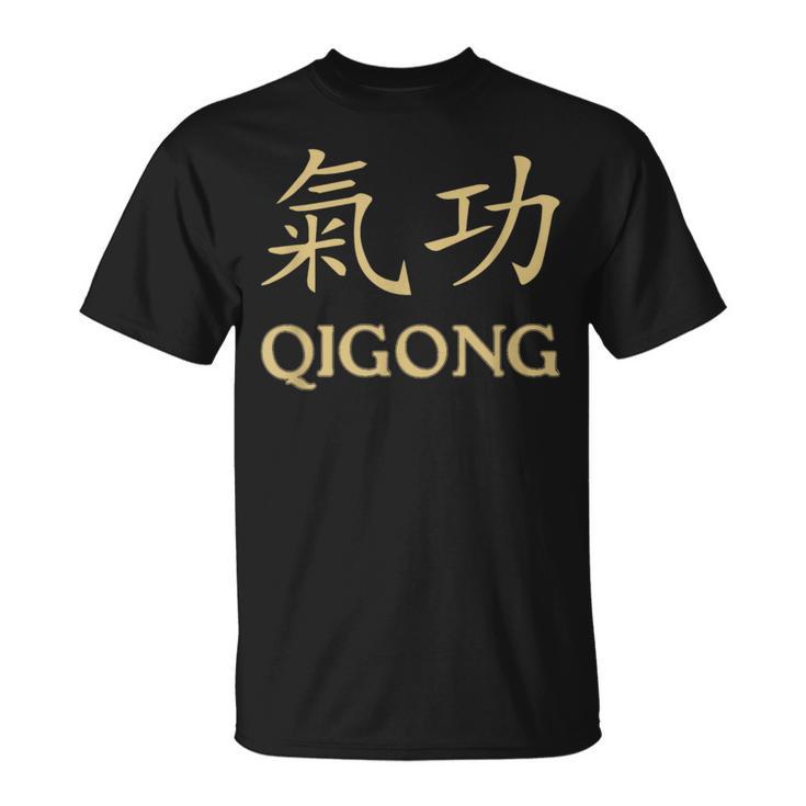 Qi Gong Kleidung Für Yogaübungen Mit Chigong Und Tai Chi T-Shirt