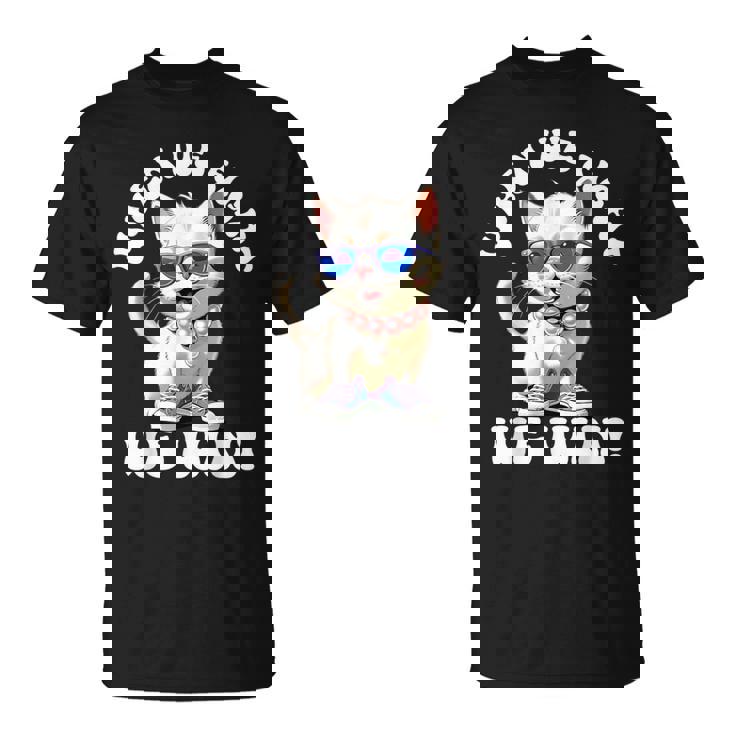 Quand Nous Nous Battons Nous Gagnons Kamala Harris Cat Lady Boho Women T-Shirt