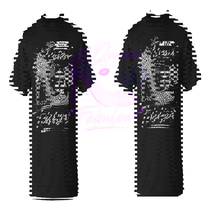 This Queen Makes 80 Looks Fabulous 80Th Birthday Women T-Shirt