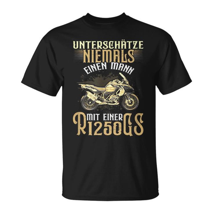 R1250gs Motorrad Reise Enduro Biker Speedintage T-Shirt