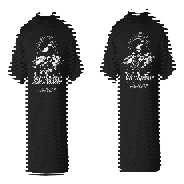 Randonnée Montagne Alpinisme Ural Russe T-Shirt